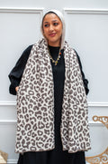 Leopard (wool scarf)