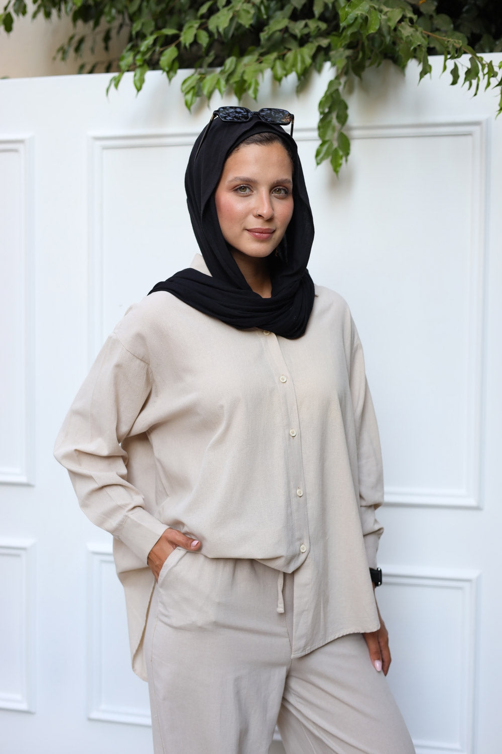 Essential linen Set - Beige