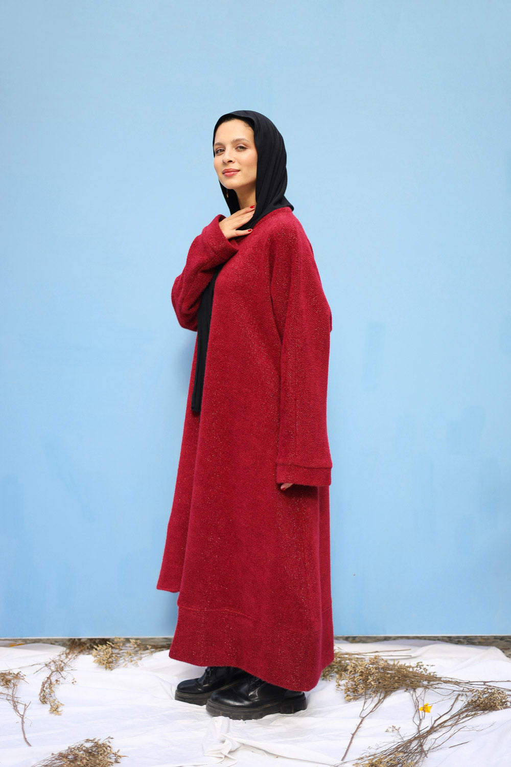 Asymmetria (Burgundy)