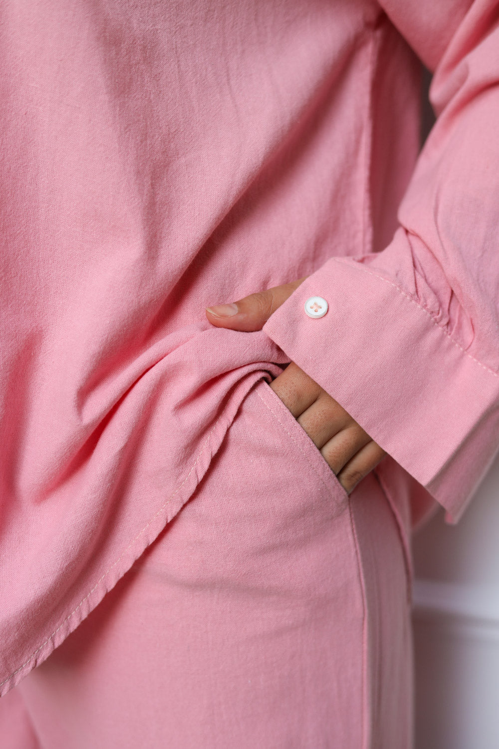 Essential linen Set- Pink