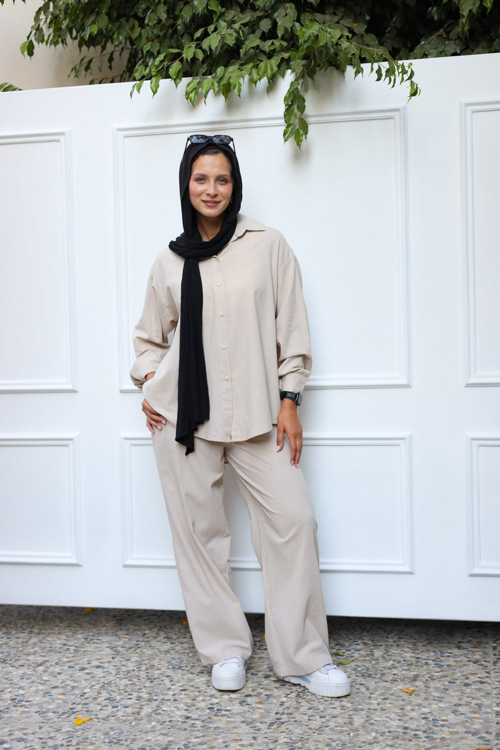 Essential linen Set - Beige