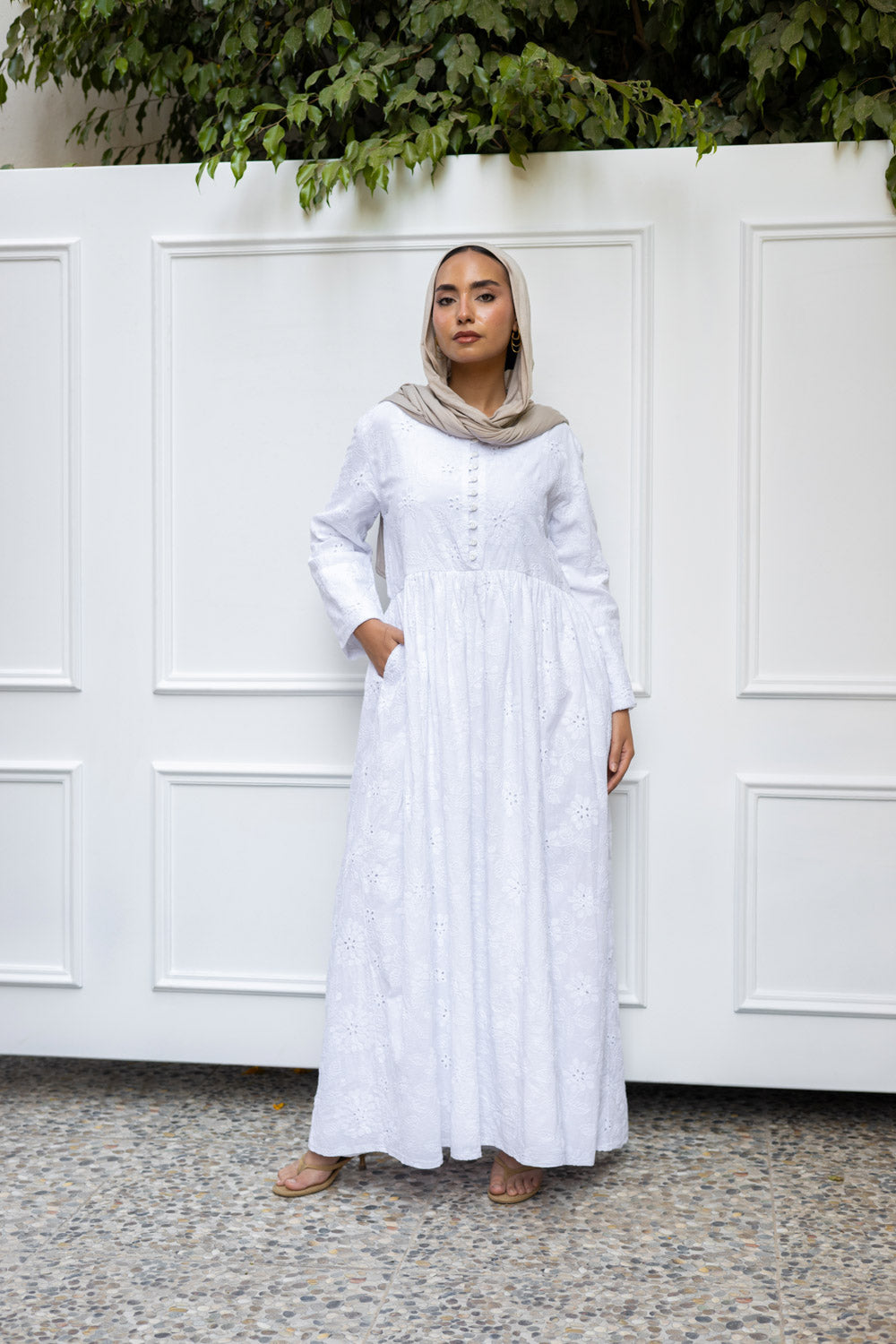 Princess dress-White