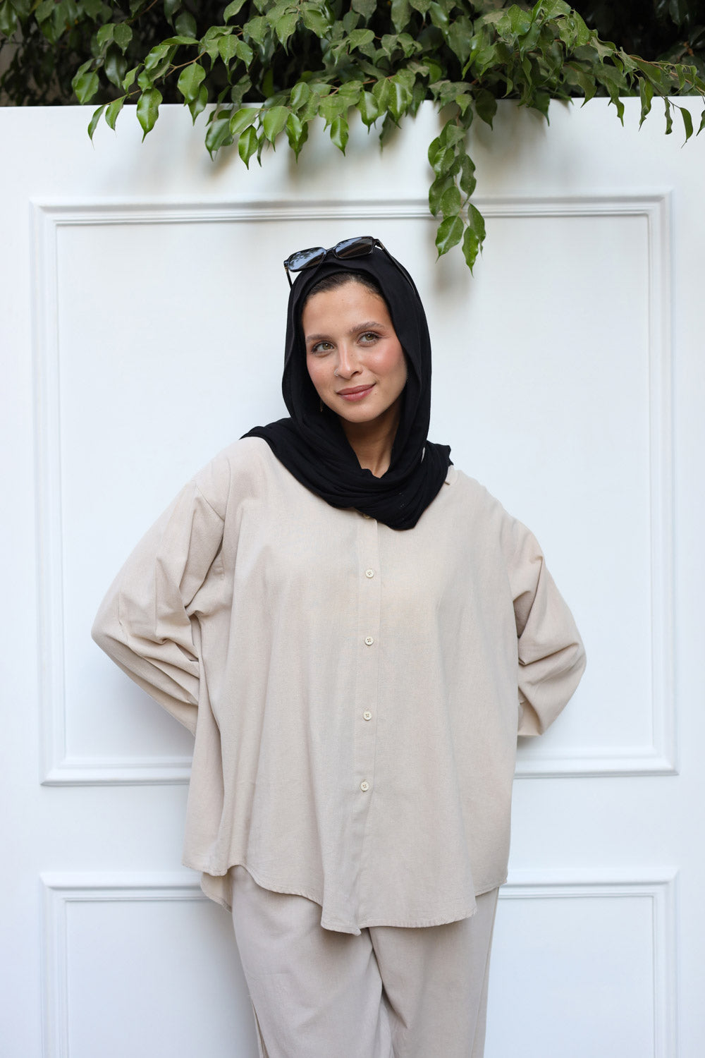 Essential linen Set - Beige