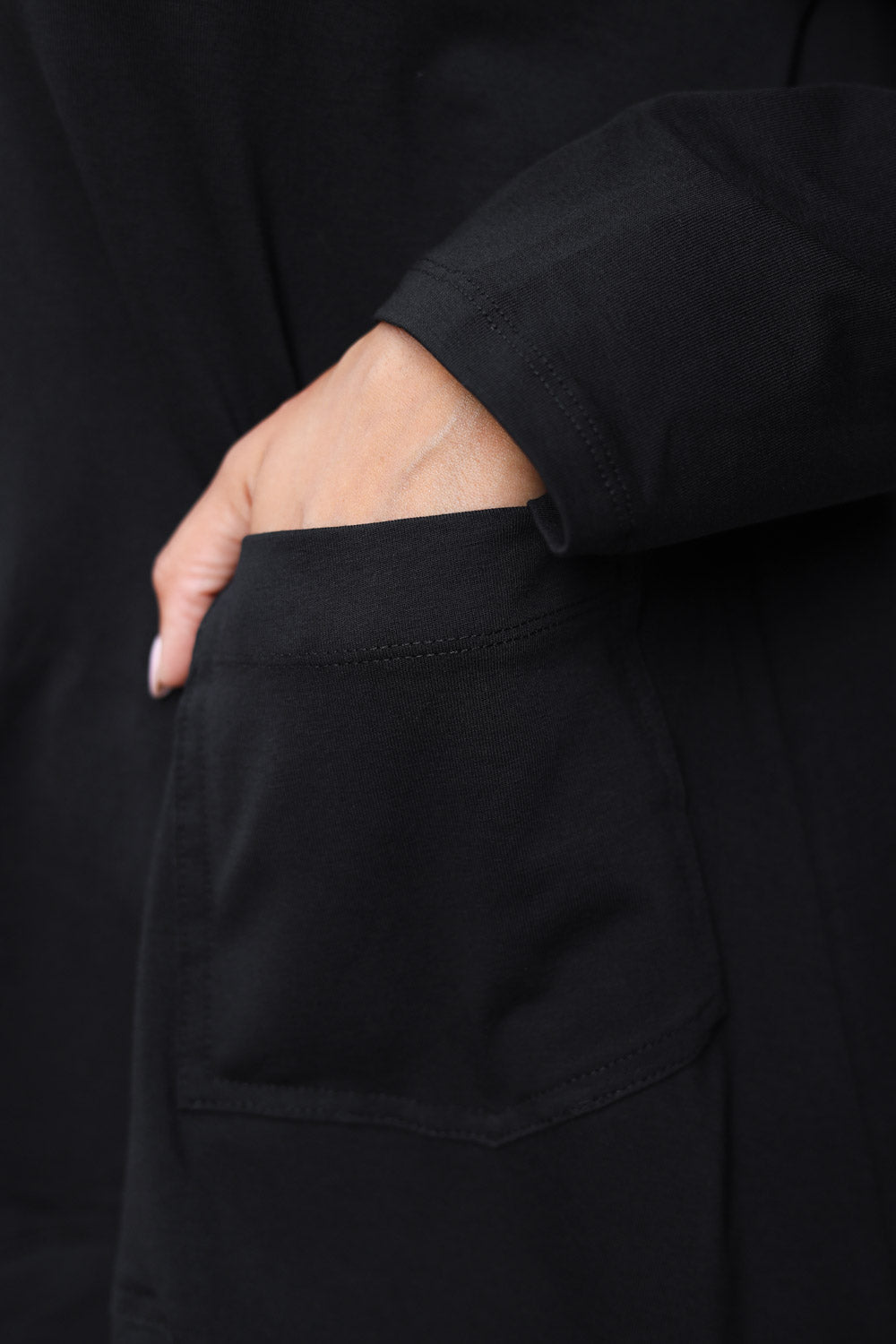 Cotton T-shirt Black