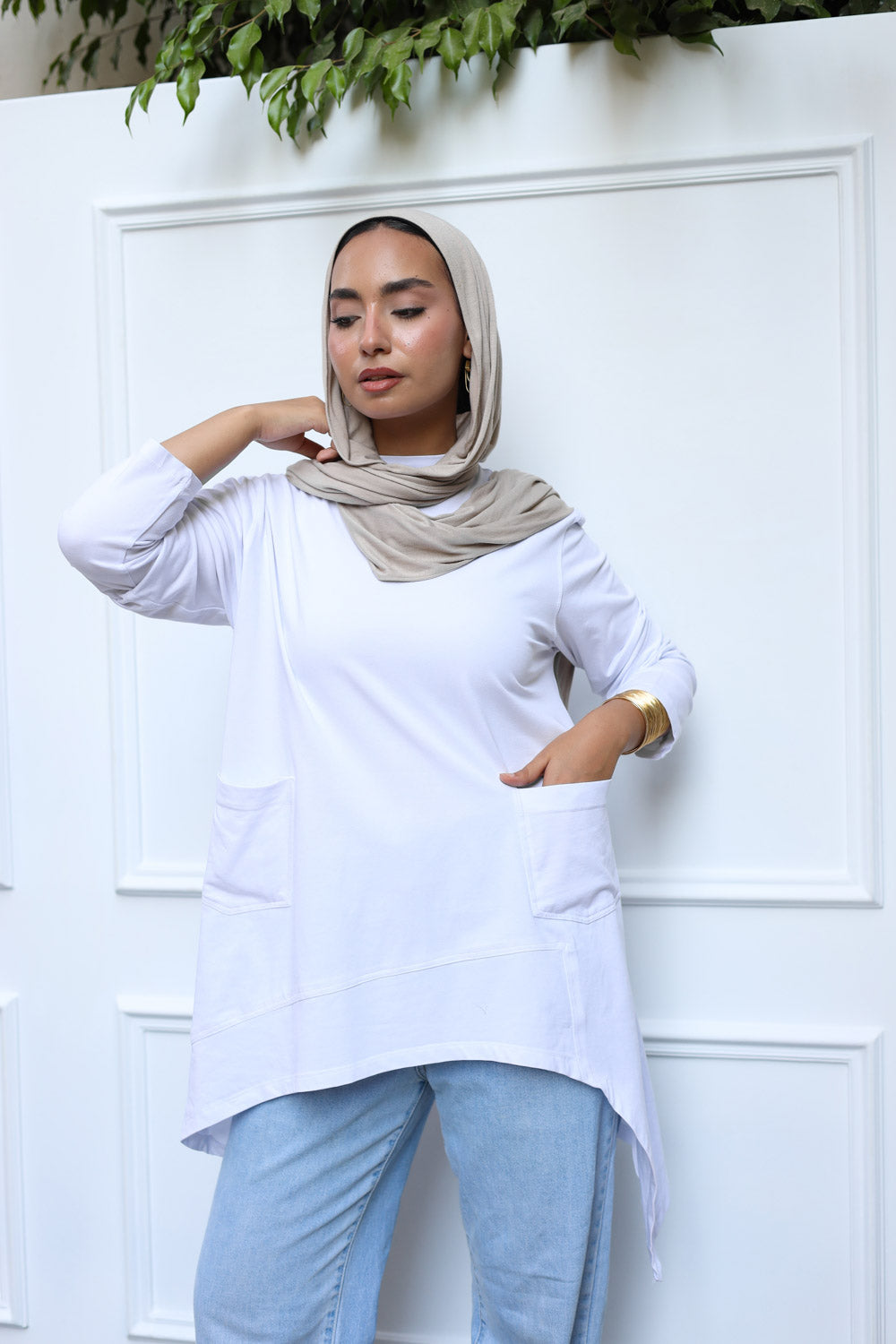 Cotton T-shirt White