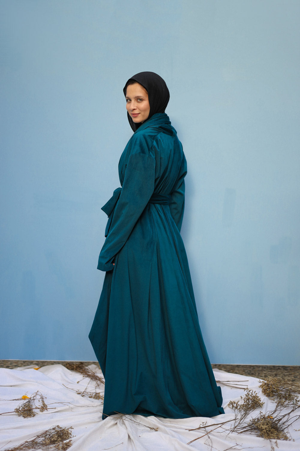 Balloon Flow- Deep Teal